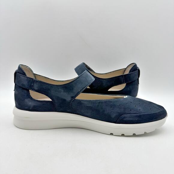 Mephisto Womens Marisa Shoes US 8.5 EU 38.5 Blue Leather Mary Janes NIB - Picture 4 of 12